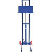 Hydraulic Platform Lift Stacker, Foot Pump Operated, 400 lbs. Capacity, 51-1/8" Max Lift Les Fournitures Industrielles Méga
