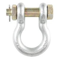 Bolt Type Anchor Shackle, 1/4", Bolt Type, Hot Dip Galvanized Les Fournitures Industrielles Méga