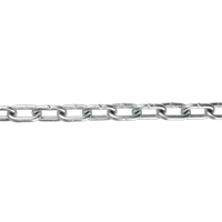 Straight Link Chain, Low Carbon Steel, 1/8" x 350' (106.7 m) L, Grade 30, 400 lbs. (0.2 tons) Load Capacity Les Fournitures Industrielles Méga