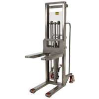 Gerbeur Hefti-Lift, M&eacute;canisme Pompe au pied, Capacit&eacute; de 880 lb, Levage max de 59" Les Fournitures Industrielles Méga