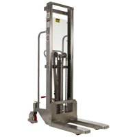 Gerbeur Hefti-Lift, M&eacute;canisme Pompe au pied, Capacit&eacute; de 880 lb, Levage max de 59" Les Fournitures Industrielles Méga