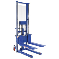 Gerbeur Hefti-Lift, M&eacute;canisme Pompe au pied, Capacit&eacute; de 1500 lb, Levage max de 63" Les Fournitures Industrielles Méga