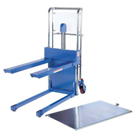 Gerbeur Hefti-Lift, M&eacute;canisme Pompe au pied, Capacit&eacute; de 400 lb, Levage max de 44" Les Fournitures Industrielles Méga
