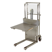 Gerbeur Hefti-Lift, M&eacute;canisme Pompe au pied, Capacit&eacute; de 450 lb, Levage max de 45-5/8" Les Fournitures Industrielles Méga