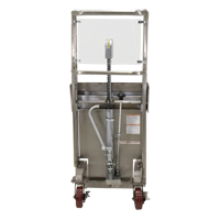 Gerbeur Hefti-Lift, M&eacute;canisme Pompe au pied, Capacit&eacute; de 450 lb, Levage max de 45-5/8" Les Fournitures Industrielles Méga