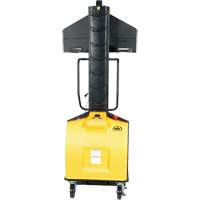 Gerbeur motoris&eacute; avec m&acirc;t &eacute;troit, Fonctionnement &eacute;lectrique, Capacit&eacute; 1500 lb, Lev&eacute;e max 63" Les Fournitures Industrielles Méga