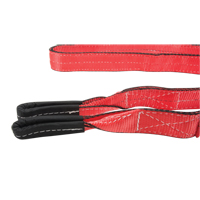 &eacute;lingue de levage en polyester, Pli Double, Oeillets renvers&eacute;s, Type 4, 2'' la x 12' lo, Capacit&eacute; verticale 6200 lb Les Fournitures Industrielles Méga