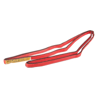 Polyester Sling, Double Ply, Endless, Type 5, 1'' W x 4' L, 6200 lbs. Vertical Cap. Les Fournitures Industrielles Méga