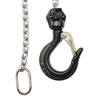 Mini Lever Hoist, 5' Lift, 500 lbs. (0.25 tons) Capacity, Zinc Plated Chain Les Fournitures Industrielles Méga