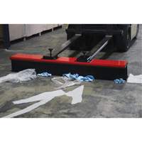 Fork Truck Mounted Brush Sweeper Les Fournitures Industrielles Méga