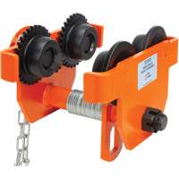Adjustable Trolley with Safety Plates, 10000 lbs. (5 tons) Capacity, 4-14/16" - 6-7/8" Les Fournitures Industrielles Méga