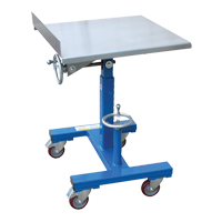 Mobile Tilting Work Table Les Fournitures Industrielles Méga