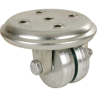 Low Level Casters, Swivel, 2" (51 mm), Cast Iron, 600 lbs. (272 kg.) Les Fournitures Industrielles Méga