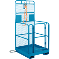 Nacelle &eacute;l&eacute;vatrice pour travail en hauteur, 36" x 36" x 72" h, Capacit&eacute; de 1000 lb, Acier Les Fournitures Industrielles Méga