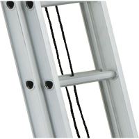 Industrial Heavy-Duty Straight Ladders, 8', Aluminum, 300 lbs., CSA Grade 1A Les Fournitures Industrielles Méga