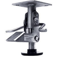 Floor Lock Brakes - Heavy-Duty, 4-3/4" Extended Height, 3-11/16" Retracted Height Les Fournitures Industrielles Méga