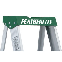 Commercial Duty Stepladders (2400 Series), 4', Aluminum, 225 lbs. Capacity, Type 2 Les Fournitures Industrielles Méga
