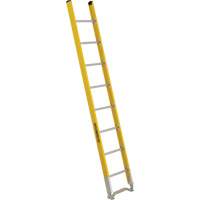 Single Section Straight Ladder - 6100 Series, 8', Fibreglass, 375 lbs., CSA Grade 1AA Les Fournitures Industrielles Méga