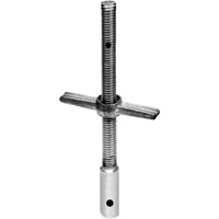 Scaffolding Accessories - Adjustable Jack Screw, Adjustable Jack Screw, 24" W x 24" H Les Fournitures Industrielles Méga