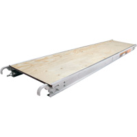 Work Platforms - Plywood Deck, Wood, 7' L x 19" W Les Fournitures Industrielles Méga