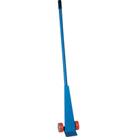 Leviers sur socles roulants en acier