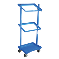 Stock Cart, Steel, 30-11/16" W x 19-1/4" D, 3 Shelves, 300 lbs. Capacity Les Fournitures Industrielles Méga