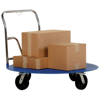 Chariot &agrave; plateforme ergonomique Les Fournitures Industrielles Méga