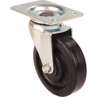 Light-Duty Caster, Swivel, 3" (76 mm), Polyolefin, 250 lbs. (113 kg.) Les Fournitures Industrielles Méga