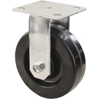 Heavy-Duty EMaxx Kingpin Caster, Rigid, 6" (152.4 mm), Phenolic, 1200 lbs. (544.3 kg.) Les Fournitures Industrielles Méga