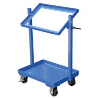 Stock Cart, Steel, 30-11/16" W x 19-1/4" D, 2 Shelves, 200 lbs. Capacity Les Fournitures Industrielles Méga