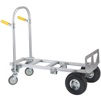 Diable transformable &eacute;conomique Spartan Jr., Aluminium, Capacit&eacute; 1000 lb Les Fournitures Industrielles Méga