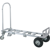 Diable transformable &eacute;conomique Spartan Jr., Aluminium, Capacit&eacute; 1000 lb Les Fournitures Industrielles Méga