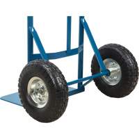 Diable &agrave; roue enti&egrave;rement soud&eacute;, Prise Double, Acier, Hauteur de 46", Capacit&eacute; 600 lb Les Fournitures Industrielles Méga