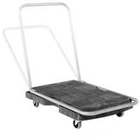 Utility Platform Truck, 30-1/2" L x 20-1/2" W, 250 lbs. Cap., Rubber Wheels Les Fournitures Industrielles Méga