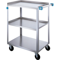 Chariot &agrave; tablettes, 3 Tiers, 18" la x 39" h x 31" p, Capacit&eacute; 500 lb Les Fournitures Industrielles Méga