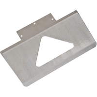 Plaques frontales pour diable en aluminium Les Fournitures Industrielles Méga
