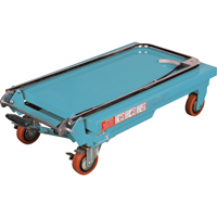 Heavy-Duty Hydraulic Scissor Lift Table, 27-1/2" L x 17-3/4" W, Steel, 330 lbs. Capacity Les Fournitures Industrielles Méga