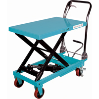 Heavy-Duty Hydraulic Scissor Lift Table, 32" L x 19-3/4" W, Steel, 1100 lbs. Capacity Les Fournitures Industrielles Méga