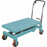 Heavy-Duty Hydraulic Scissor Lift Table, 39-3/8" L x 20-1/8" W, Steel, 1650 lbs. Capacity Les Fournitures Industrielles Méga