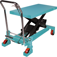 Heavy-Duty Hydraulic Scissor Lift Table, 40" L x 20-1/8" W, Steel, 2200 lbs. Capacity Les Fournitures Industrielles Méga