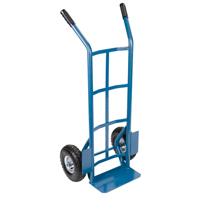 Heavy-Duty Hand Truck, Dual Handle, Steel, 46" Height, 800 lbs. Capacity Les Fournitures Industrielles Méga