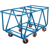 Flat Bed Lumber Cart, 60" x 30" x 33", 2500 lbs. Capacity Les Fournitures Industrielles Méga