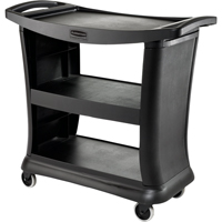 Chariot de service de direction, 3 tiers, 20" x 38" x 39", Capacit&eacute; 300 lb Les Fournitures Industrielles Méga