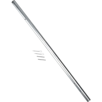 Trousse d'essieu de 18" pour diable en aluminium Les Fournitures Industrielles Méga