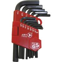 JHK-13 Jeu de cl&eacute;s hexagonales &agrave; bras court, 13 mcx, Imp&eacute;rial Les Fournitures Industrielles Méga