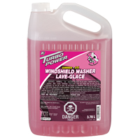 Liquide lave-glace d'&eacute;t&eacute; Turbo Power avec nettoyant pour taches d'insectes, Cruche, 3,78 L Les Fournitures Industrielles Méga