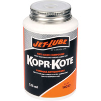 Compos&eacute; pour les colliers de forage et joints doutillage sur les chantiers p&eacute;trolif&egrave;res Kopr-Kote, 225 ml, Canette &agrave; dessus brosse, 450°F (232°C) Temp max. Les Fournitures Industrielles Méga