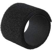 Flame-Resistant Fastener, Loop, 50 yds x 3/4", Sew-On, Black Les Fournitures Industrielles Méga