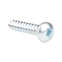 Vis taraudeuse &agrave; t&ecirc;te cylindrique, #12 x 1-1/4" lo, Zingu&eacute; Les Fournitures Industrielles Méga