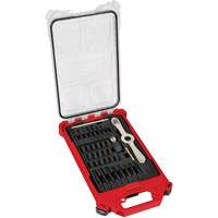 Metric Tap & Die PackOut Set with Hex-Lok 2-in-1 Handle, 38 Pieces Les Fournitures Industrielles Méga